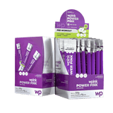 power pink sem cafeína de maçã verde - pré-treino - 300g - wp